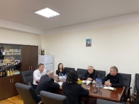 Беслан Джопуа принял торгового представителя России в Абхазии и представителей Краснодарского края
