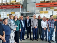 Представители делегации в рамках визита в Абхазии посетили завод по переработке меда